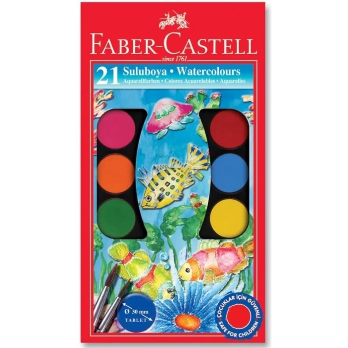 Faber Castell 21 Renk Sulu Boya