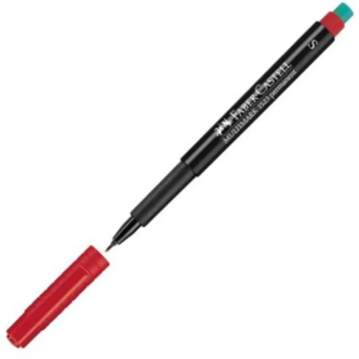 Faber Castell Asetat Kalemi S Kırmızı