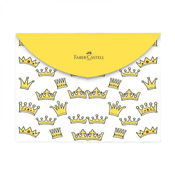 FABER-CASTELL ÇITÇITLI DESENLİ EVRAK DOSYASI A4 (000006)