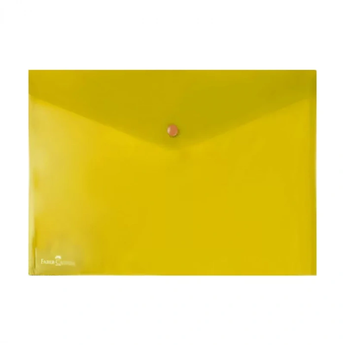 FABER-CASTELL ÇITÇITLI EVRAK DOSYASI A4 SARI (394300)