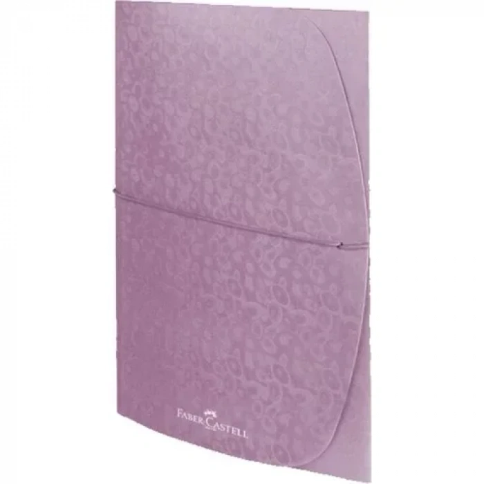 FABER-CASTELL DESENLİ EVRAK DOSYASI METALİK MOR (190102)