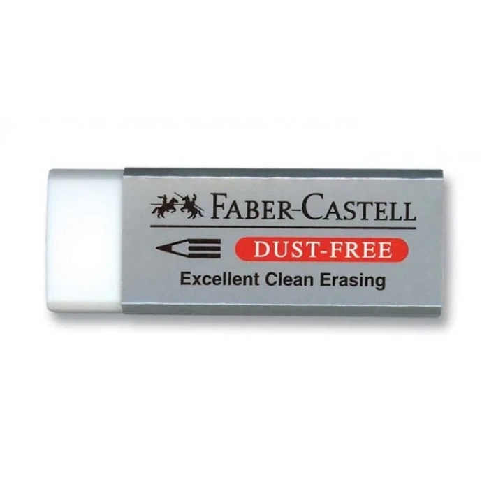 Faber Castell Dust-Free Beyaz Silgi Büyük Boy