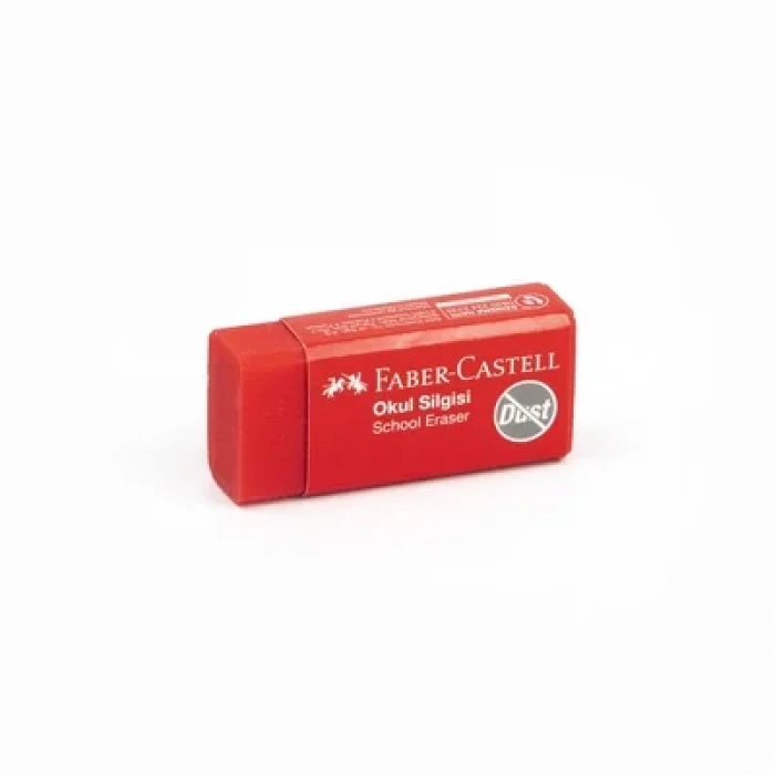 Faber-castell Dust-free Kırmızı Okul Silgisi (187223)