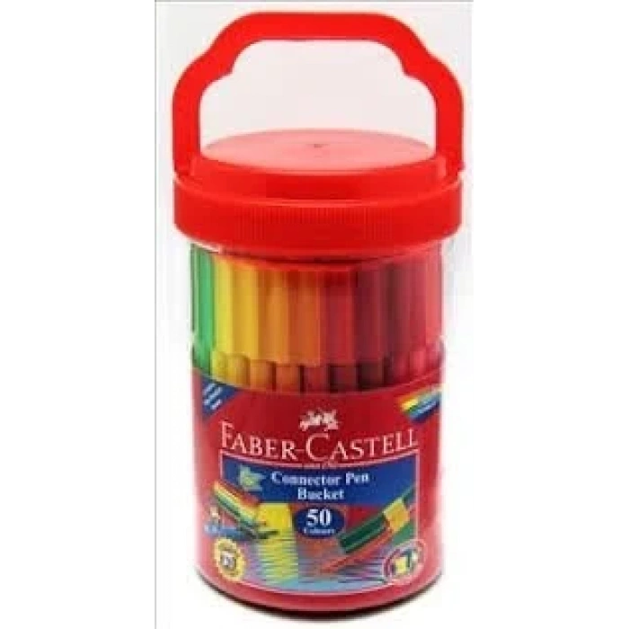 Faber Castell Eğlenceli Keçeli Kalem Seti 50 Renk