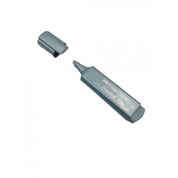 Faber Castell Fosforlu Kalem 46 Metalik Magnificient Blue