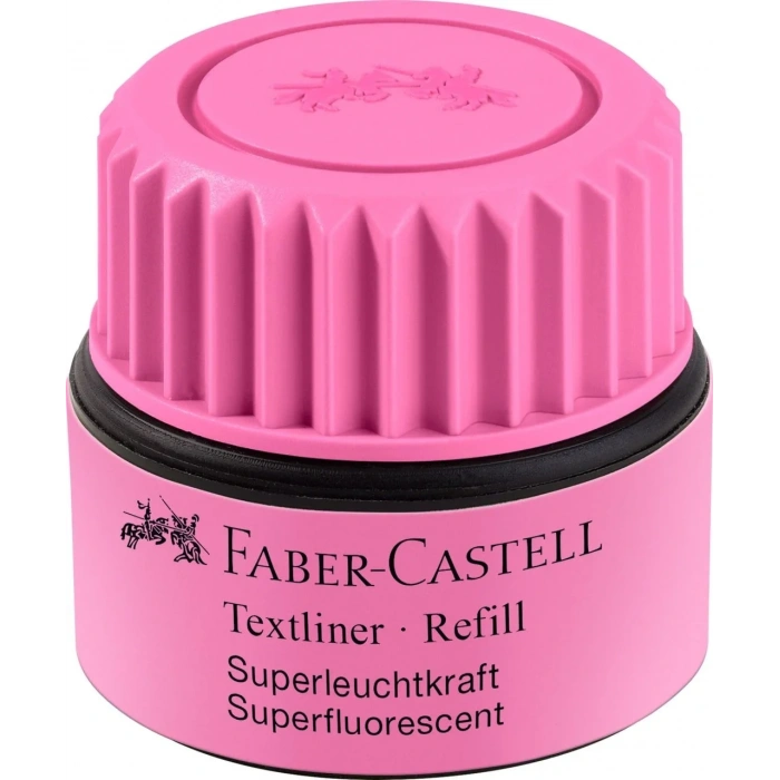 Faber Castell Fosforlu Kalem Mürekkebi 1549 25ml Pembe