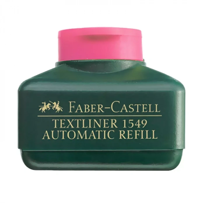 FABER-CASTELL FOSFORLU KALEM MÜREKKEBİ PEMBE (154928)