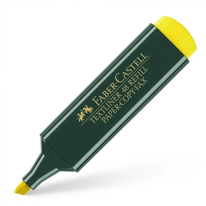 Faber Castell Fosforlu Kalem Sarı