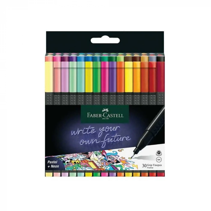 Faber-Castell Grip Finepen 30lu