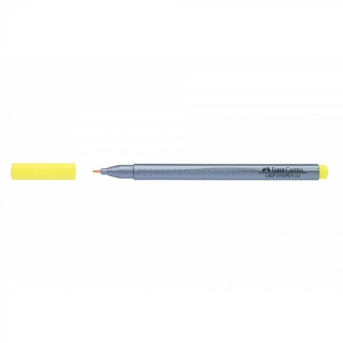 Faber-Castell Grip Finepen Keçeli Kalem 0.4 mm Sarı