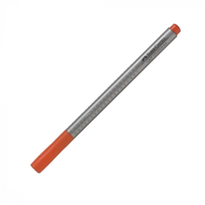 Faber Castell Grip Finepen Keçeli Kalem 0.4 mm Turuncu
