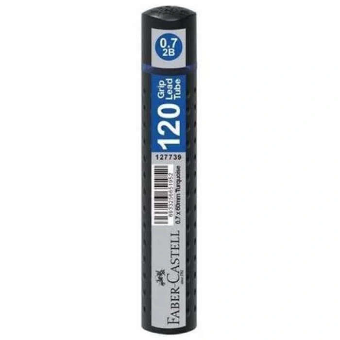 FABER-CASTELL GRİP KALEM UCU 0.7 2B 60mm SİYAH (127740)