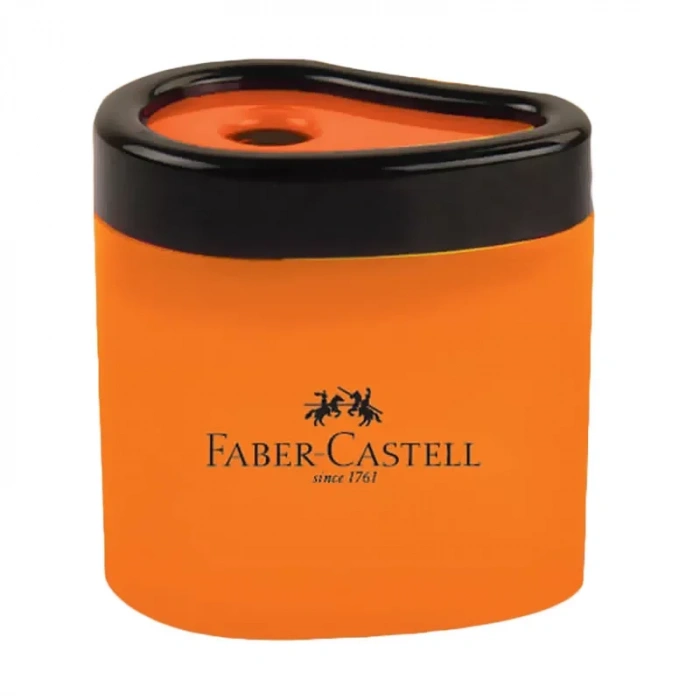 FABER-CASTELL HAZNELİ DAMLA ŞEKİLLİ KALEMTRAŞ (440000)