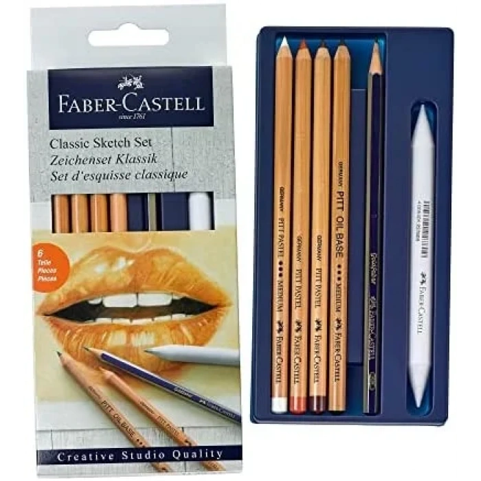 Faber-castell Klasik Sketch Çizim Kalemi Seti (114004)