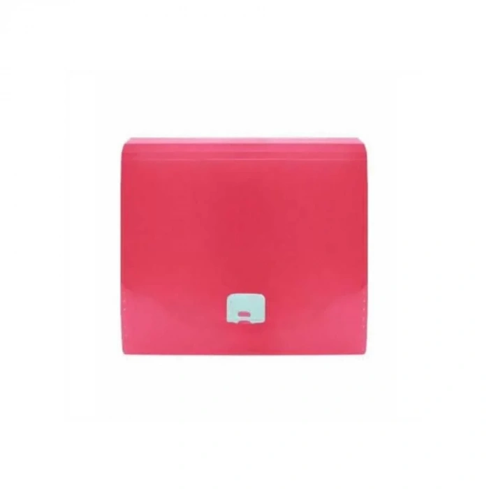 Faber Castell Körüklü Dosya Neon Serisi Kırmızı