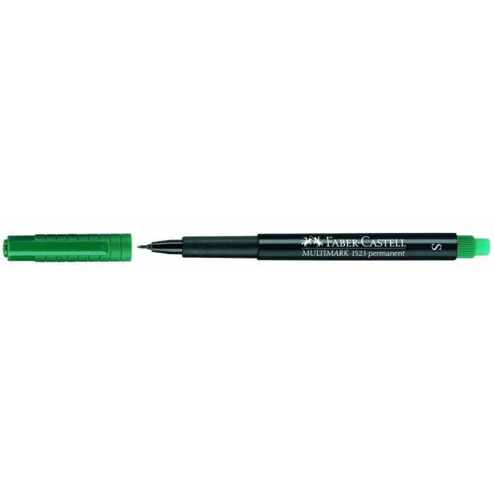 Faber Castell Multimark 1523 Permanent Asetat Kalemi 0.4 mm (S) YEŞİL