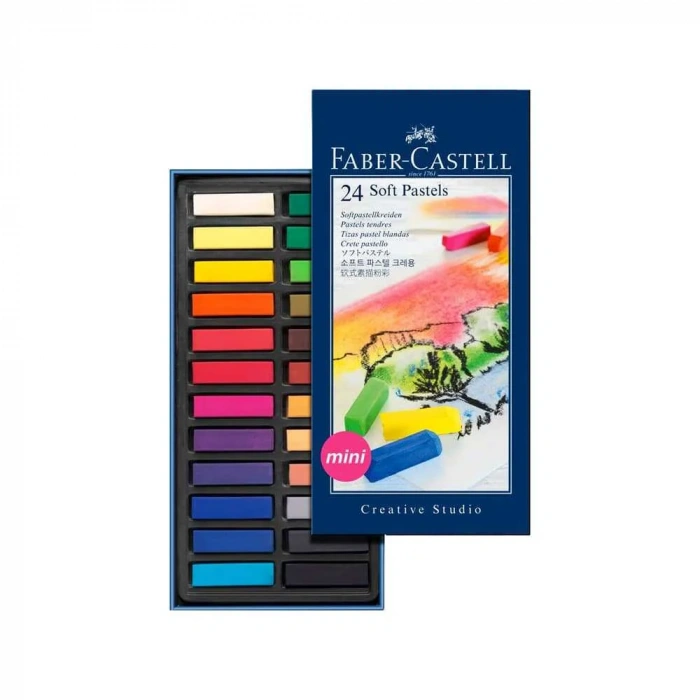 Faber-Castell Pastel Boya Creative Studio Mini Toz 24 Renk