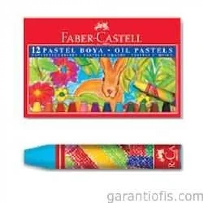 Faber Castell Pastel Boya Karton Kutulu (12 Renk)