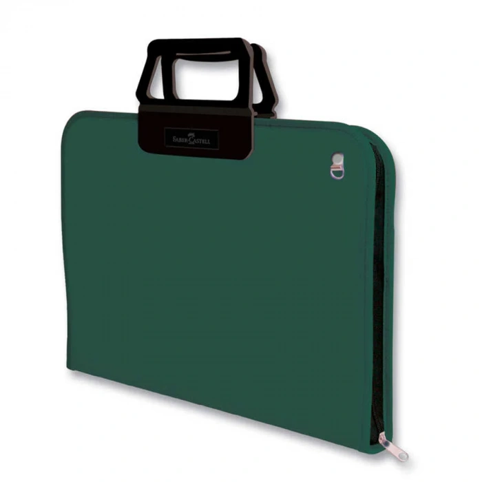 Faber Castell Proje Çantası 38x55 cm Koyu Yeşil