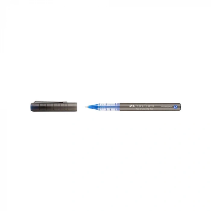 Faber-Castell Roller Kalem Free Ink Needle 0.5 mm Mavi