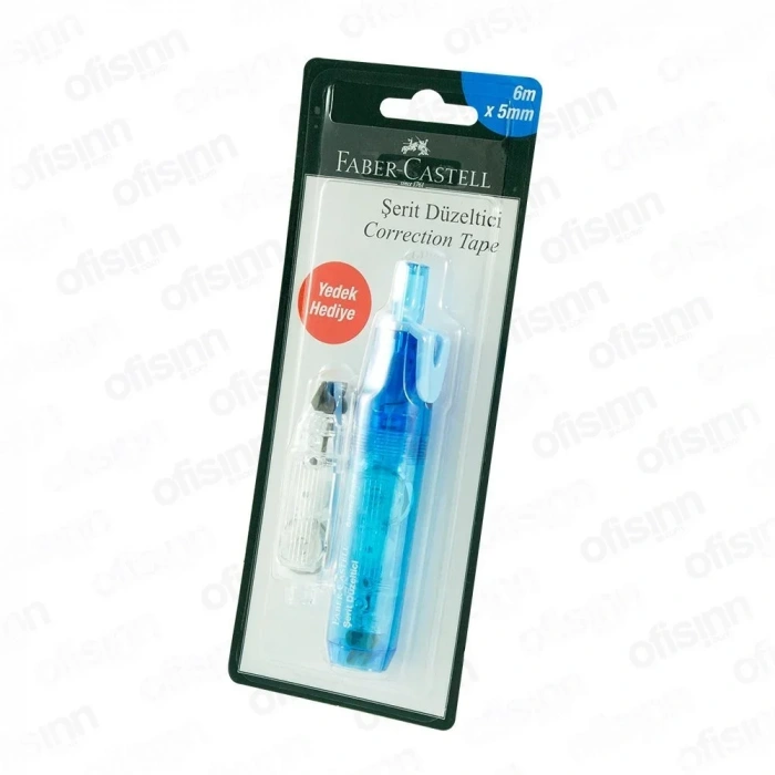 Faber Castell Şerit Daksil Silici 5mm x 6mt Refil Hediyeli