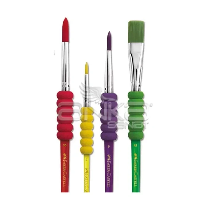 Faber Castell Soft Touch 4lü Fırça Seti 181620