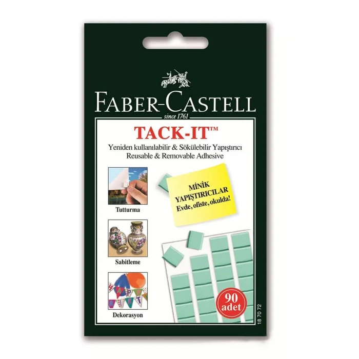 Faber Castell Tack-it Hamur Yapıştırıcı Beyaz 50 Gr 187064