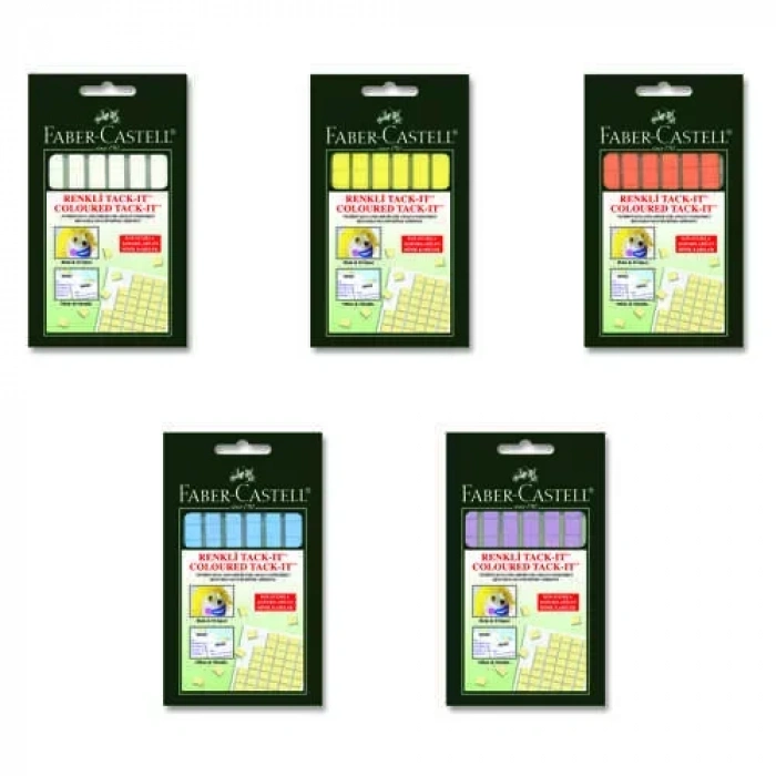 Faber Castell Tack-it Karışık Renk 50g