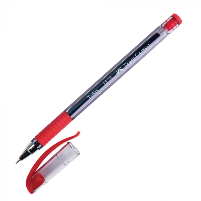 Faber Castell Tükenmez Kalem İğne Uçlu Kırmızı 142521