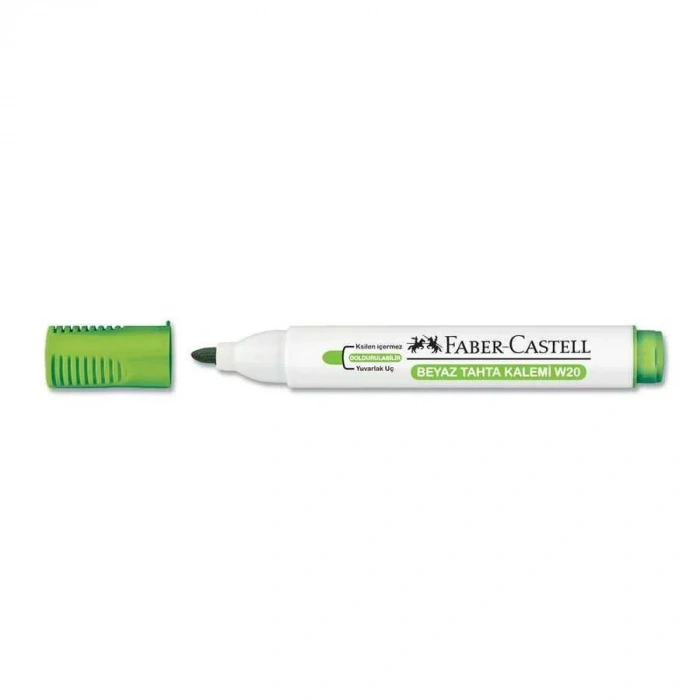 Faber Castell W20 Beyaz Tahta Kalemi Lime Yeşil