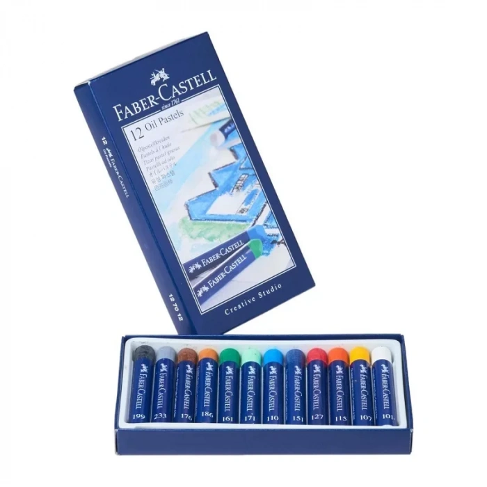 FABER CREATIVE STUDIO 12 RENK YAĞLI PASTEL BOYA 127012