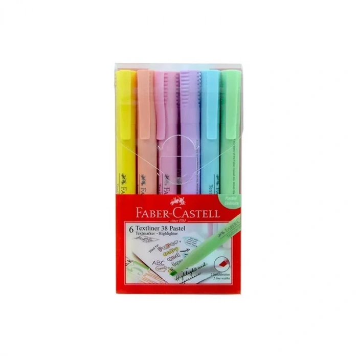 Faber Fosforlu Kalem 38 Neon 6 Lı Poşet 50301577760
