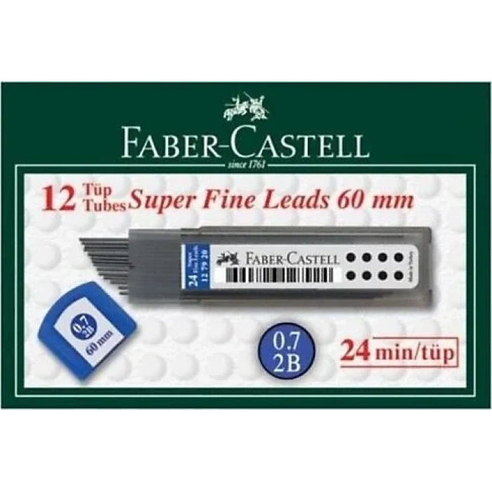 Faber Grıp Min 0.7 Beyaz 60 Mm 120 Li Tüp 127725