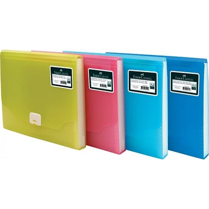 FABER KÖRÜKLÜ DOSYA NEON KIRMIZI 50753921