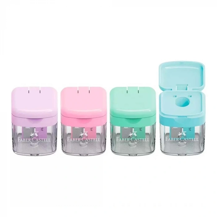 Faber Minibox Kalemtraş Pastel 381924