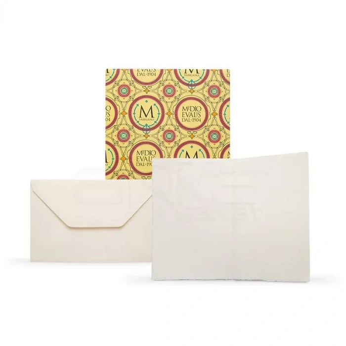 Fabriano Medioevalis Boş Tebrik Kartı Ve Zarf  20li 260g