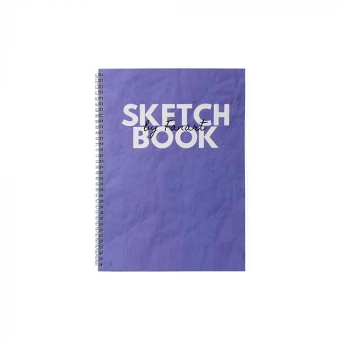 Fanart Academy Sketch Book A4 - Mavi 80gr Spiralli