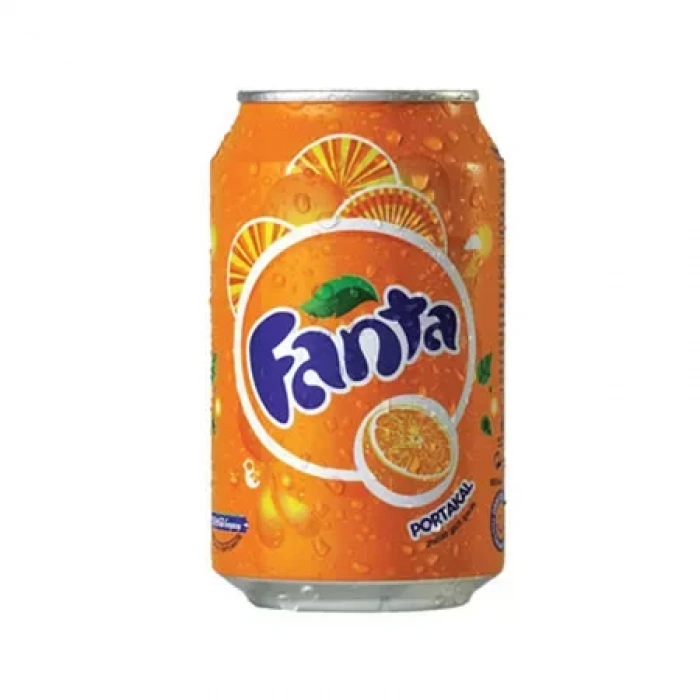Fanta Portakal Aromalı Gazlı İçecek 330ml (24 Lü Koli)