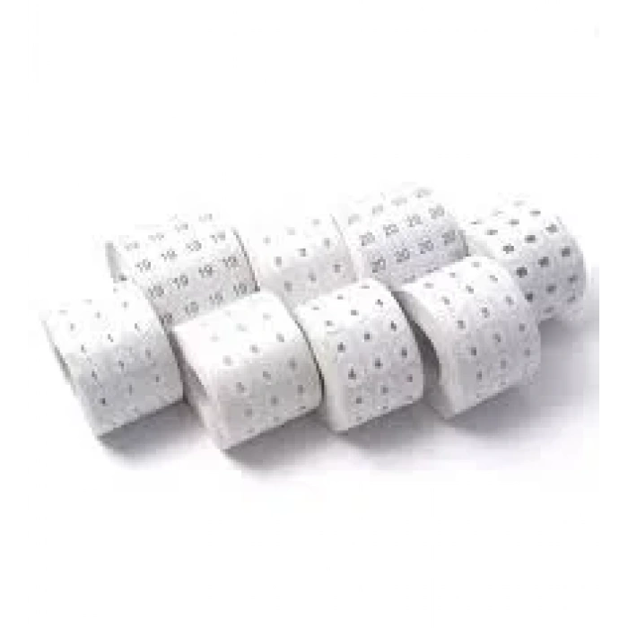 Fdm Numaralı Etiket 1 Numara (1 Rulo 5000 Adet)