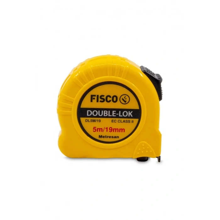 Fisco Çelik Şerit Kısa Metre Double-lok 5 Mt 19 Mm