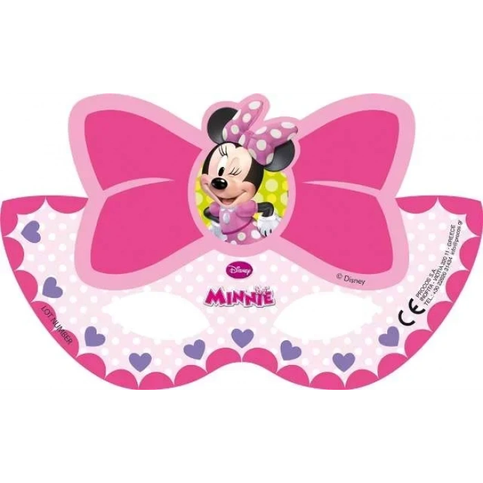 Fiyonklu Minnie 6 lı Maske