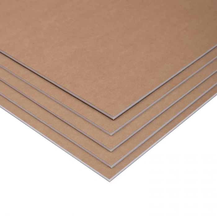 Fotoblok (Straforlu Maket Kartonu) Kraft 3mm 50x70cm 5li Paket