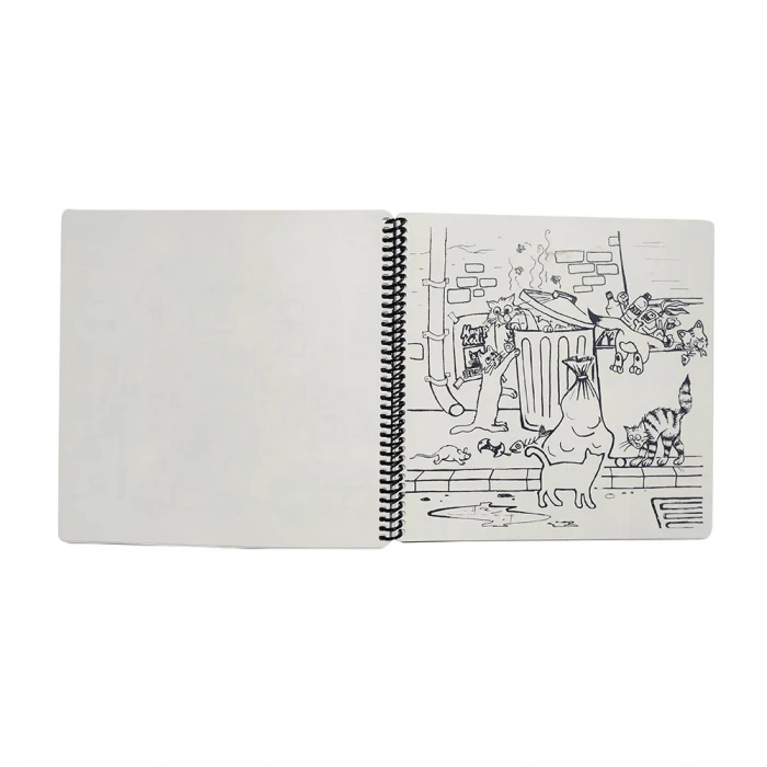 Funny Mat Mini Set Şehrin Kedileri (kalemli) 1162