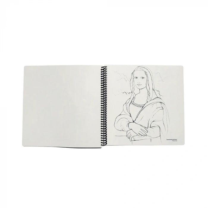 Funny Mat Mini Set Ünlü Resimler Minik Ressamlar (Kalemli) 1159