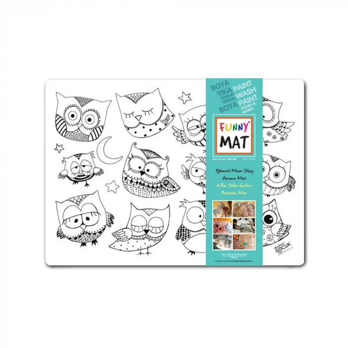 Funny Mat Şaşkın Baykuşlar 1004