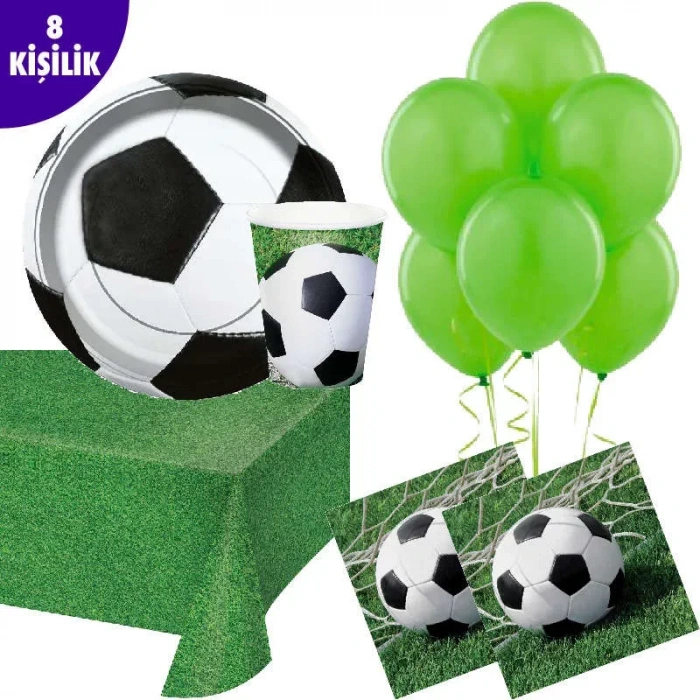 Futbol Partisi 8 Li Parti Seti