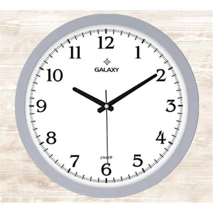 GALAXY 1964-G PREMİUM DUVAR SAATİ GRİ