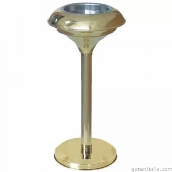 Garanti Metal 1602 Ayaklı Pirinç Küllük (26x70 Cm)