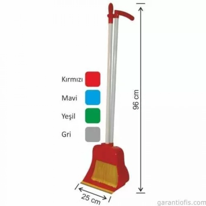 Garanti Metal 7580 Plastik Fırçalı Lüks Faraş