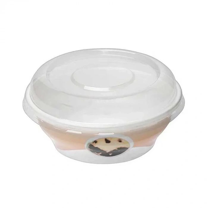 Genel Sütlü Tatlı Kapağı (bombe) 118 Mm - 100 Adet